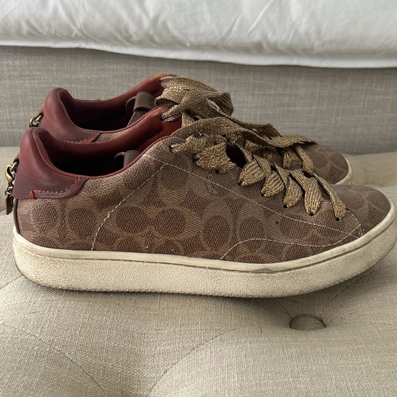 Women’s Coach Sneakers 8 (not outlet) - Picture 3 of 5